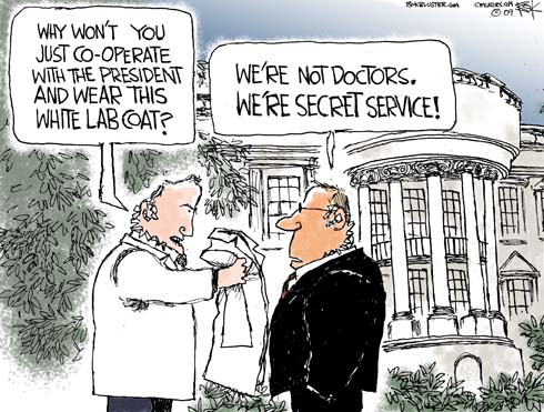 Men In The White Coats Called to White House - Bokbluster.com