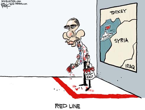 Image result for OBAMA Syria Vote CARTOON